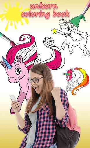 Little Unicorn Coloring: Pony Coloring Book Horses 1