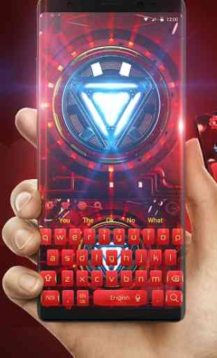 Live Red Reactor Launcher Keyboard 1
