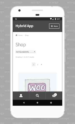 Mobile Hybrid Application for WooCommerce 2