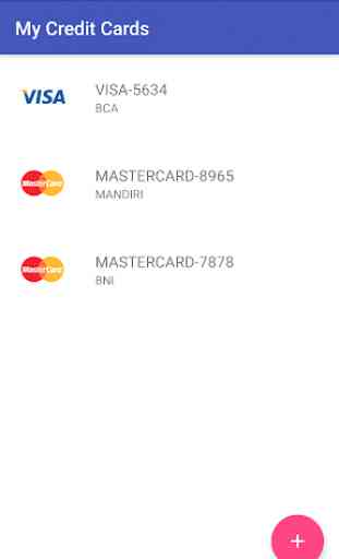 My Credit Cards 3