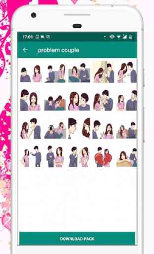 New Love Couple WASticker for WhatsApp 3