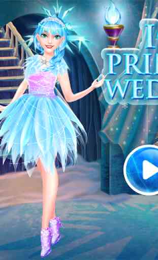 Principessa di ghiaccio matrimonio makeover-gioco 1