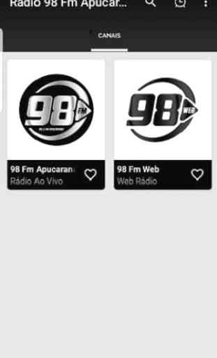 Rádio 98 Fm Apucarana 1