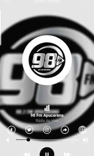 Rádio 98 Fm Apucarana 2