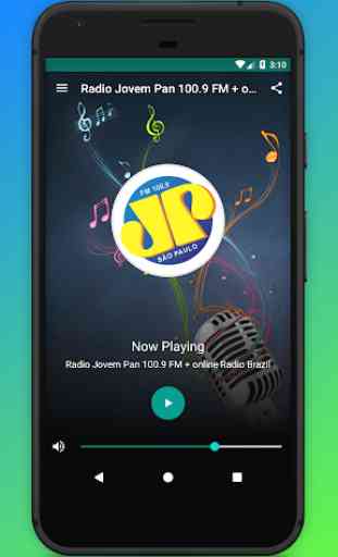 Radio Jovem Pan 100.9 FM + online  Radio Brazil 1