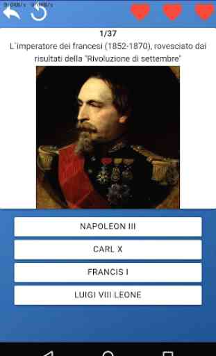 Re e presidenti di Francia - Quiz sulla storia 3
