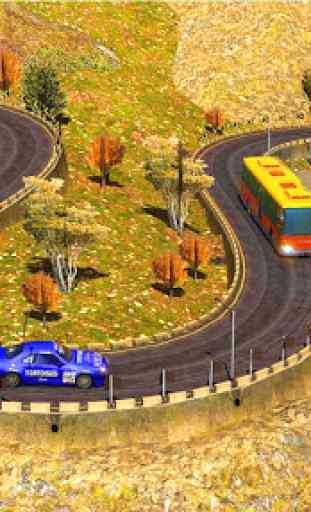 Real Coach Offroad School Bus Driving Simulator 4