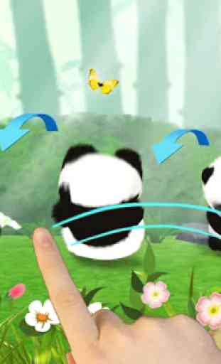 Tema 3D Panda carino 3