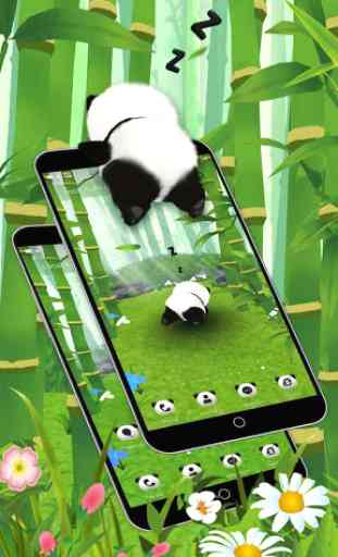Tema 3D Panda carino 4