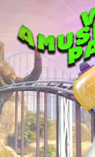 VR Temple Amusement Park - Roller coaster fun 1