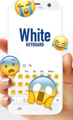 White Keyboard 3