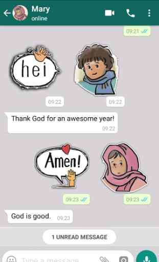 Words give Life - Christian Stickers for WhatsApp 3