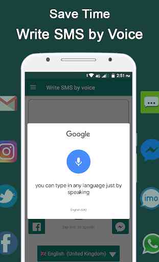 Write SMS by Voice 2