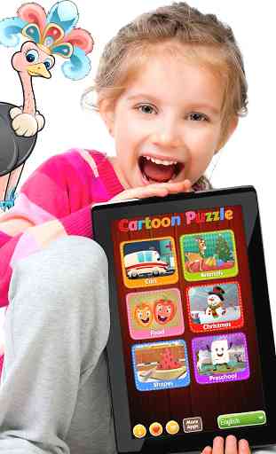 Bambini Cartoni animati puzzle 4
