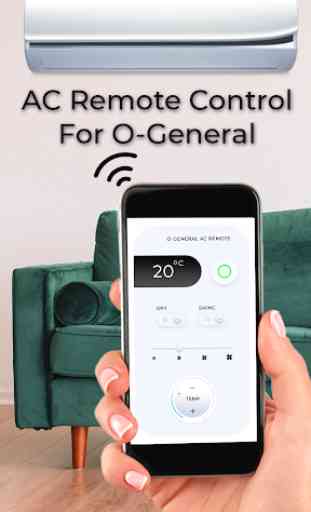 AC Remote Control For O-General 1