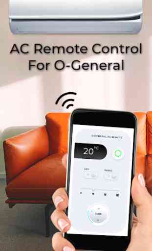 AC Remote Control For O-General 2