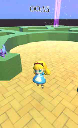 Alice labirinto 3D 4