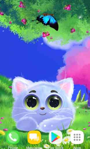 Animated Cat Live Wallpaper 1