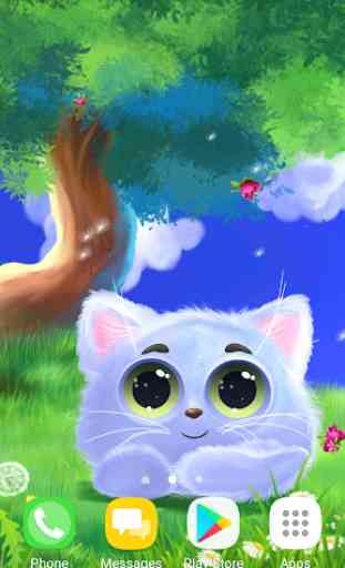 Animated Cat Live Wallpaper 2