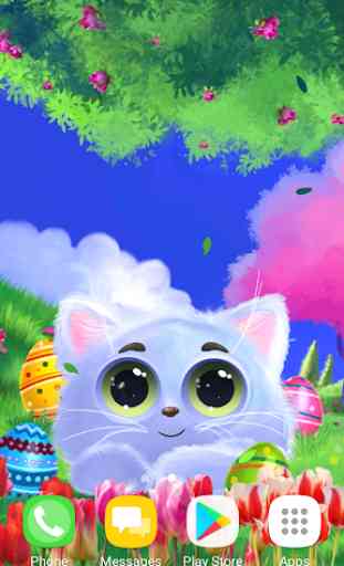 Animated Cat Live Wallpaper 3