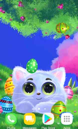 Animated Cat Live Wallpaper 4