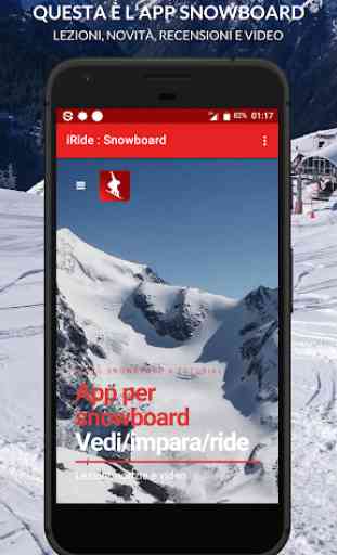 App Snowboard: lezioni, notizie e video 1