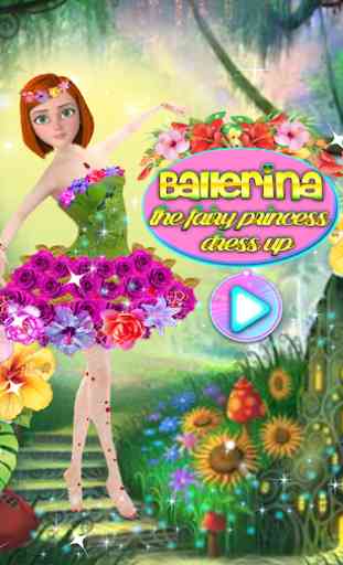 Ballerina Fairy Makeup Spa Salon: Dressup Game 3