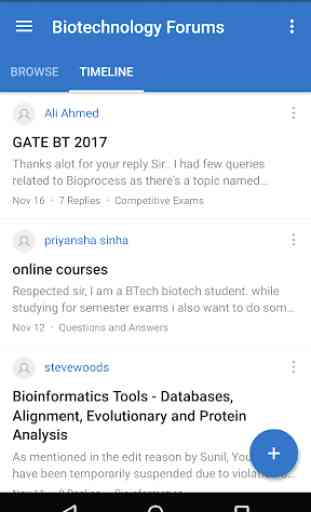 Biotechnology Forums 3