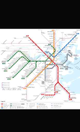 Boston Metro Map 1