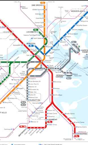 Boston Metro Map 2