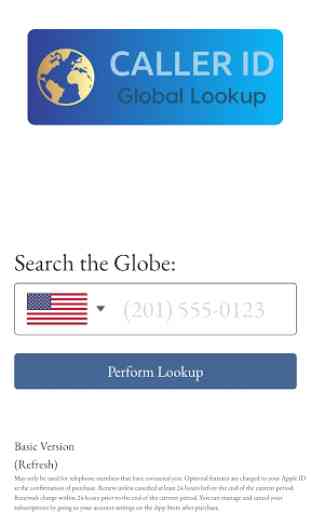 Caller-ID Global Lookup 1