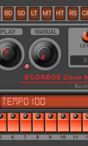 EGDR 808 - Drum Machine 2