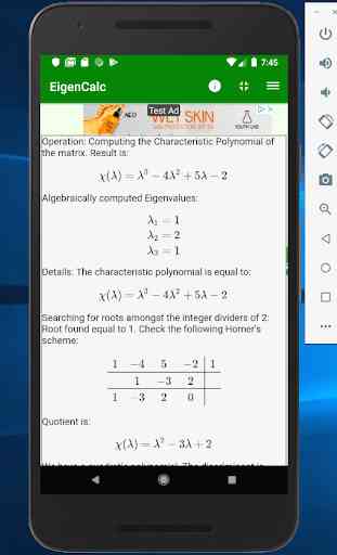 Eigenvalues and Eigenvectors Calculator 3