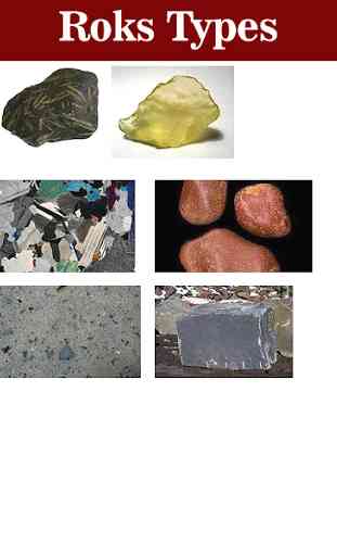 Elenco dei tipi di roccia 2
