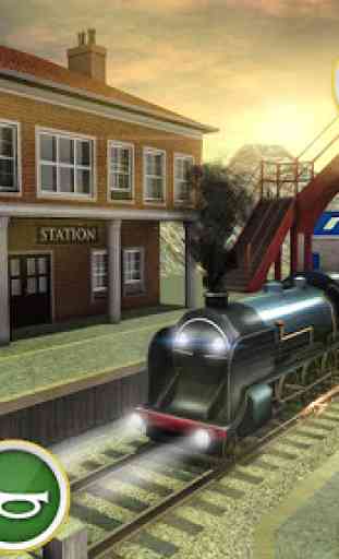 Fast Euro Train Driver Sim: Train Games 3D 2018 1