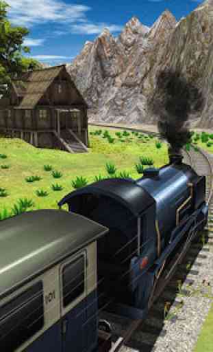 Fast Euro Train Driver Sim: Train Games 3D 2018 4
