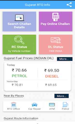 Gujarat Challan info - Gujarat Traffic info 1