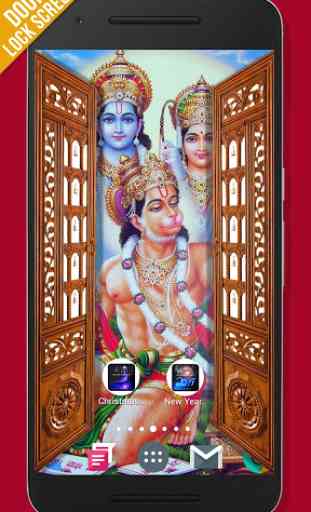 Hanuman Ji Door Lock Screen 3