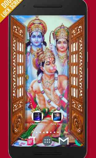 Hanuman Ji Door Lock Screen 4