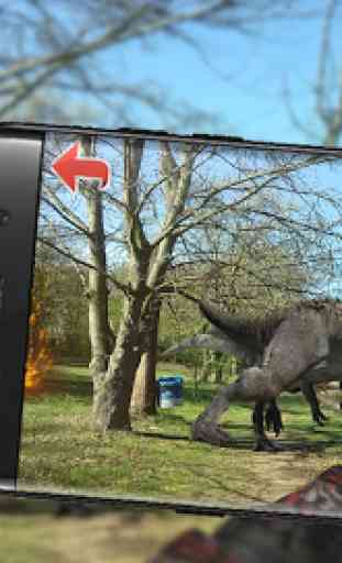 Jurassic Raptor Blue Hunter ARCamera : Real raptor 4