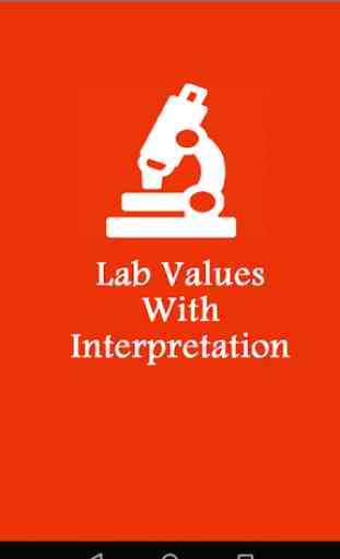 Lab Values with Interpretation 1