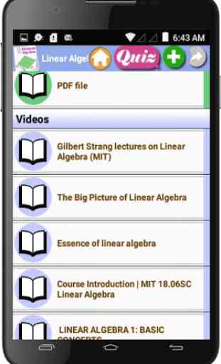 Linear Algebra Courses 1