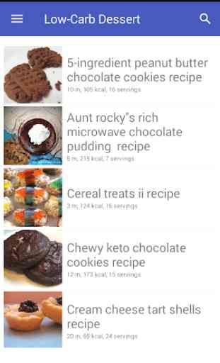 Low-Carb Dessert recipes free app offline Download 1