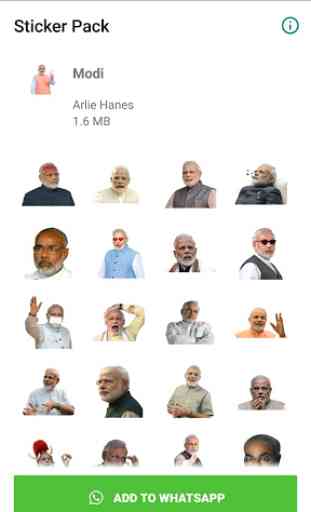 Modi Sticker for WhatsApp 1