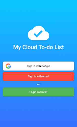 My Cloud To-do List 1