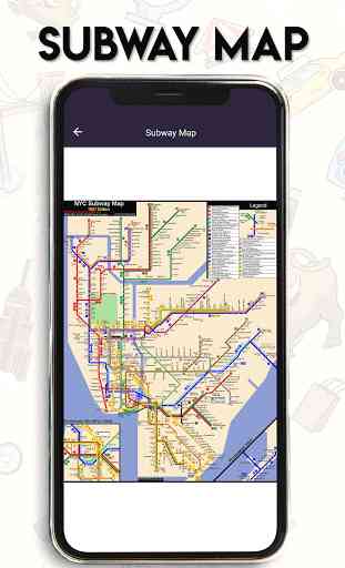 New York Guide- map of New York City Subway - MTA 2
