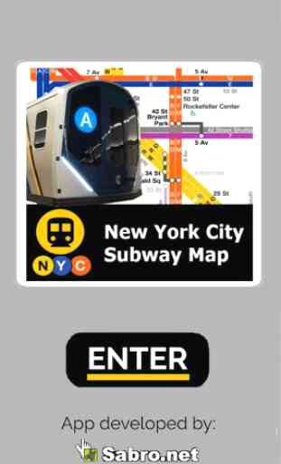 NYC Subway Map MTA New York City Metro Offline 4