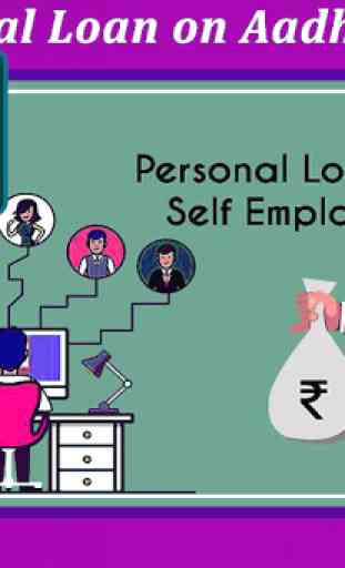 Personal Loan on Aadhar card Guide 2