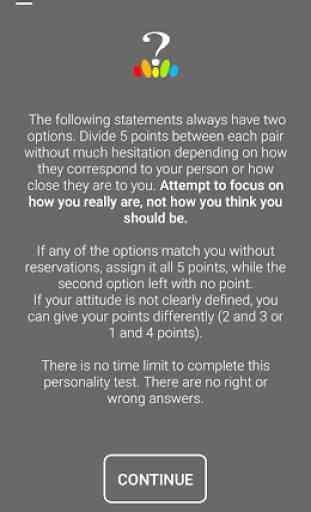 Personality Test 1