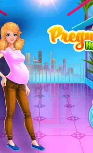 Pregnant Girls Mall Shopping 1